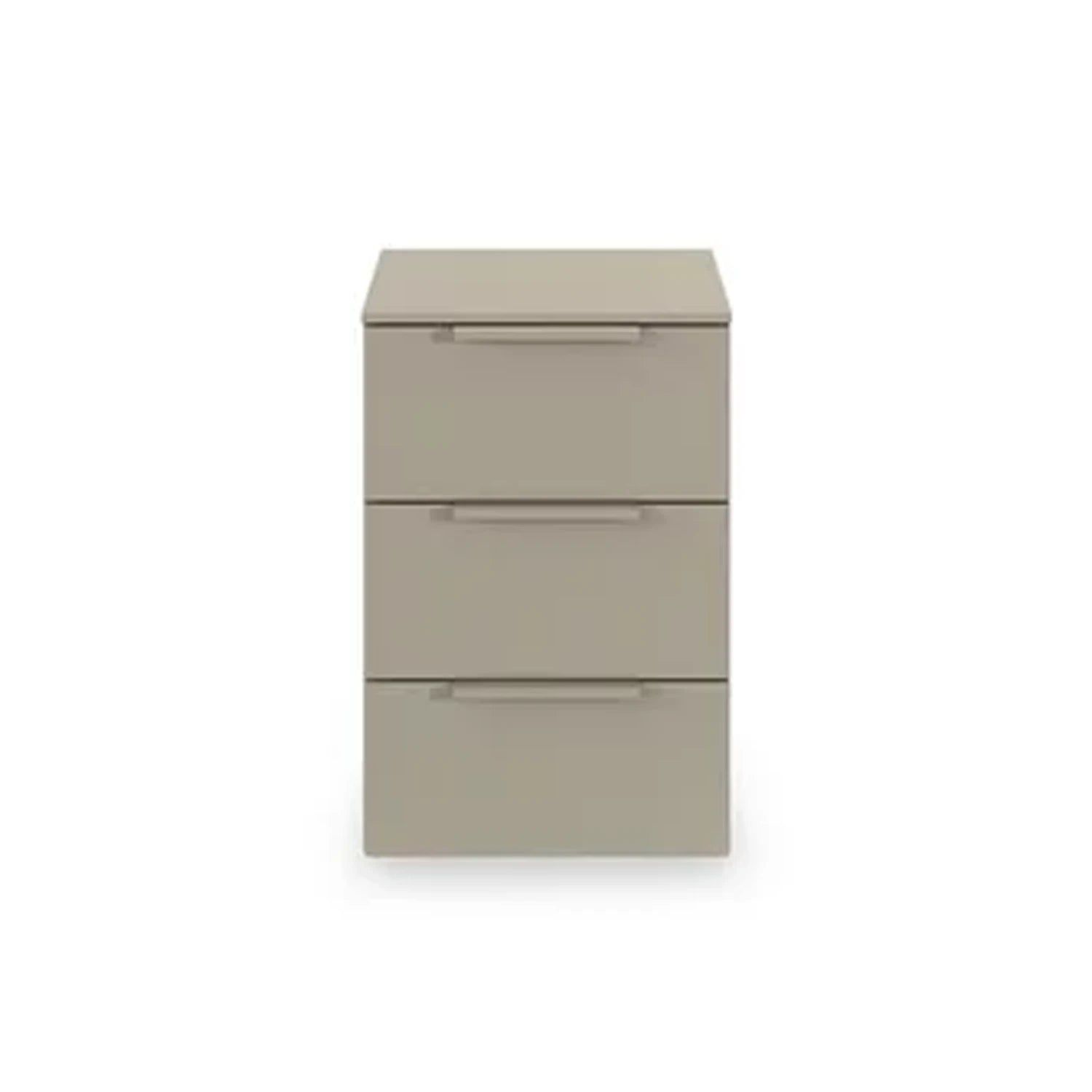 Rauch Heaven 3 Drawer Décor Bedside Cabinet - Front view