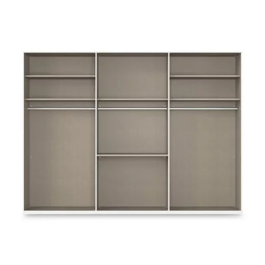 Rauch Haven 6 Door Combi Wardrobe with Décor Doors - Internal Compartments