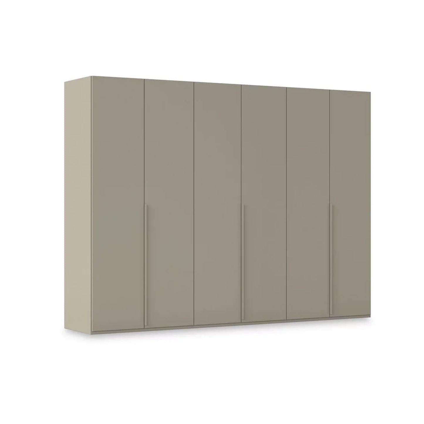 Rauch Heaven 6 Door Hinged Wardrobe with Décor Doors in Fango