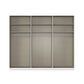 Rauch Haven 3 Door Slider Wardrobe with Décor Doors - Internal Compartment