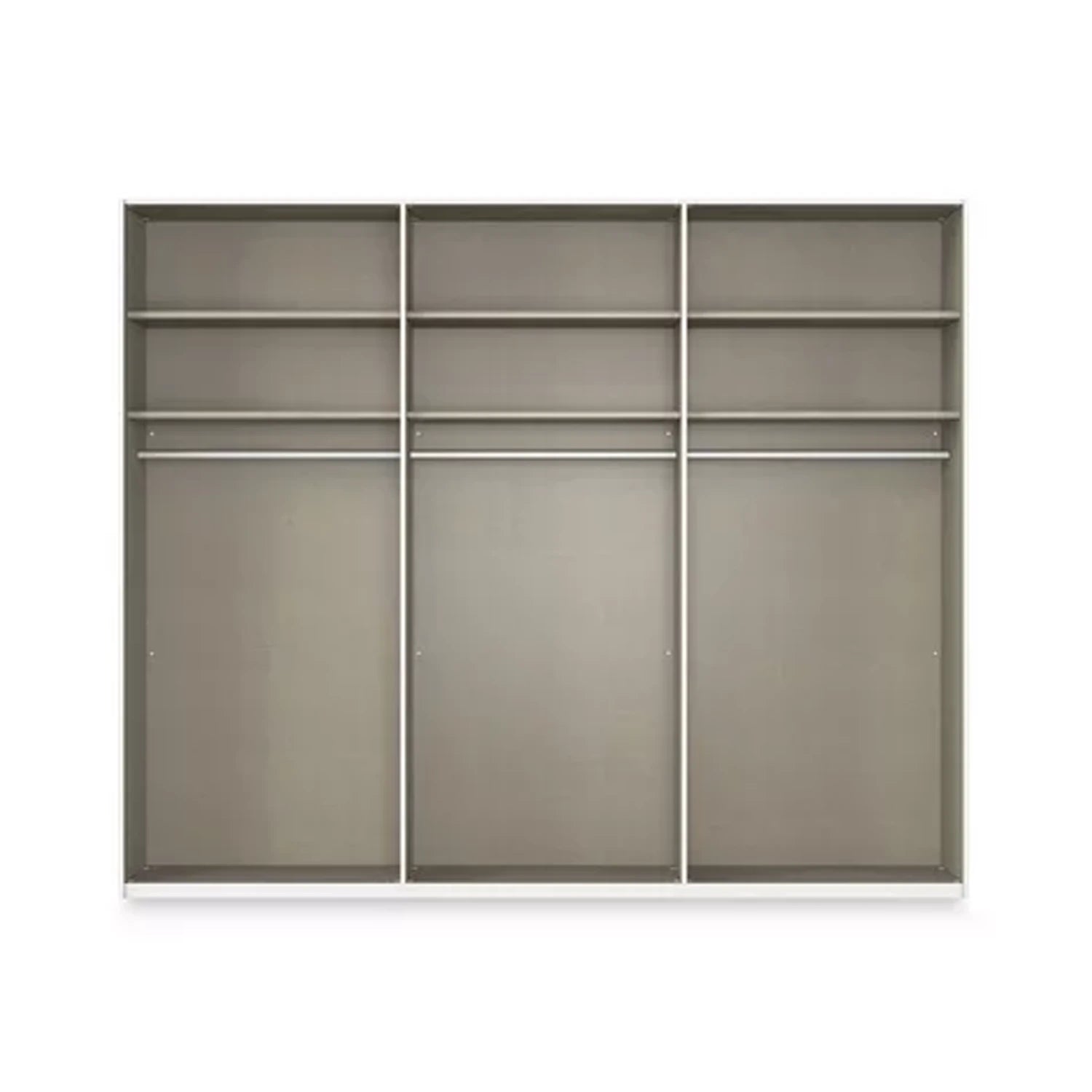 Rauch Haven 3 Door Slider Wardrobe with Décor Doors - Internal Compartment