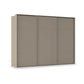 Rauch Haven 3 Door Slider Wardrobe with Décor Doors in Fango