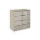Rauch Haven 3+2 Drawer Chest with Glass Front in Fango