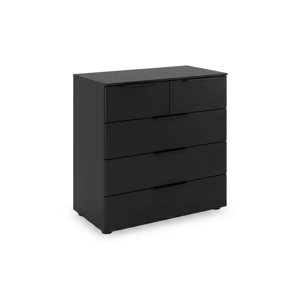 Rauch Haven 3+2 Drawer Décor Chest in Black