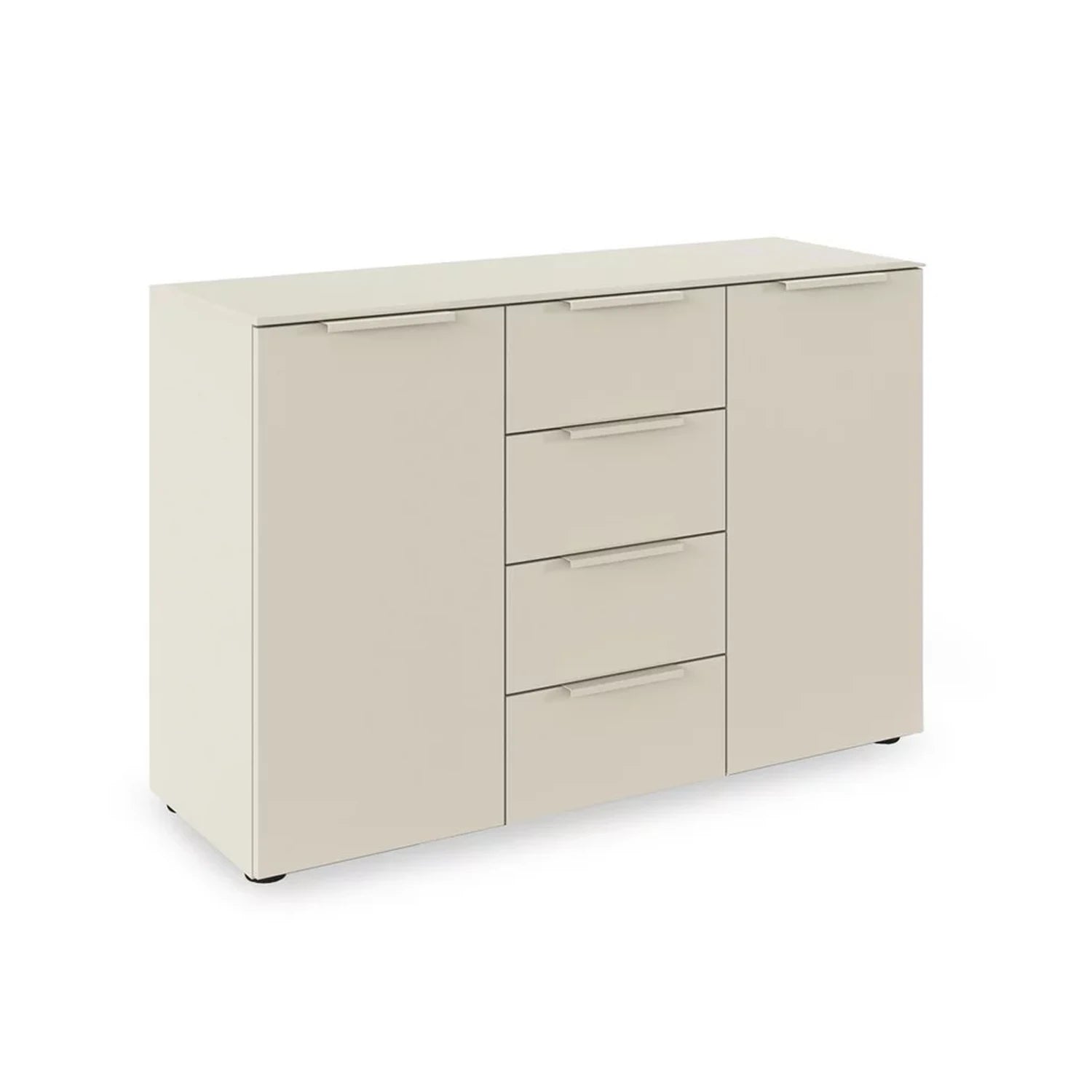 Rauch Heaven 4 Drawer 2 Door Décor Chest in Champagne