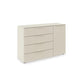 Rauch Heaven 4 Drawer 1 Door Décor Chest in Champagne