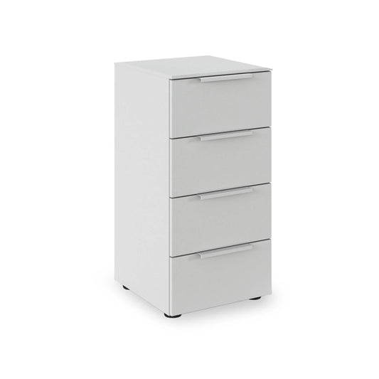 Rauch Heaven 40cm 4 Drawer Décor Chest in Silk Grey