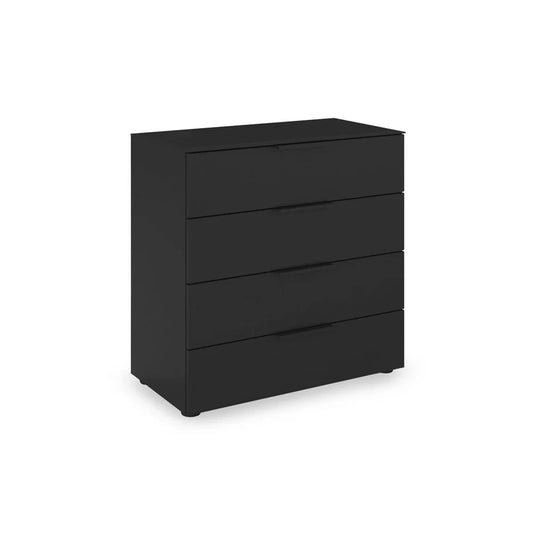 Rauch Heaven 80cm 4 Drawer Décor Chest in Black