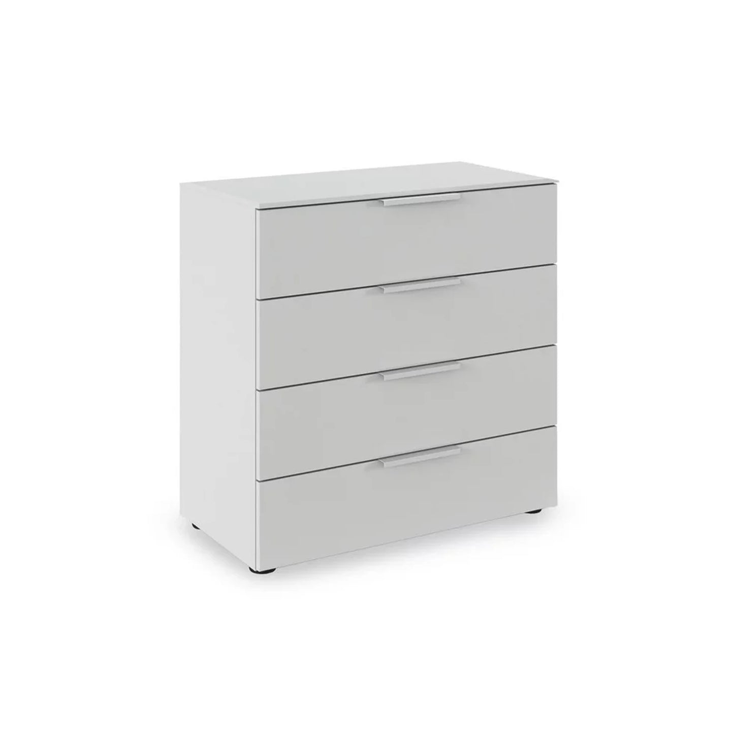Rauch Heaven 80cm 4 Drawer Décor Chest in Silk Grey