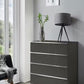 Luxury German bedside chest with coordinated Santa styling