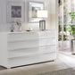 Wiemann Santa Large 4 Drawer Chest styled in a bedroom
