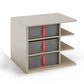 Shelf Commitment For Rauch Wardrobes - Orange - Front View