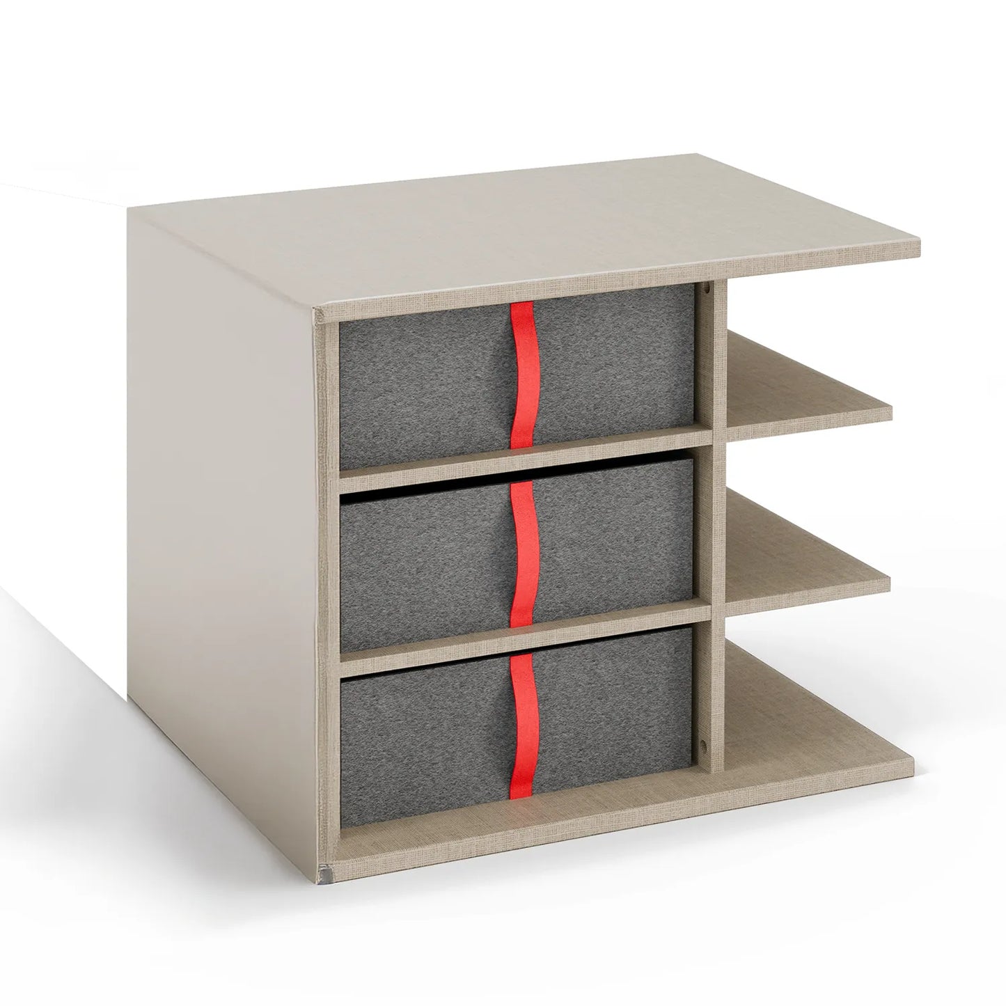 Shelf Commitment For Rauch Wardrobes - Orange - Front View