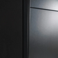 Metallic Grey Smart Small Sliding Door Wardrobe - Pendle Village Furniture