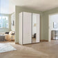Smart Small White Sliding Door Wardrobe - Pendle Village Furniture