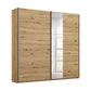 Smart Small Artisan Oak Sliding Door Wardrobe - Pendle Village Furniture