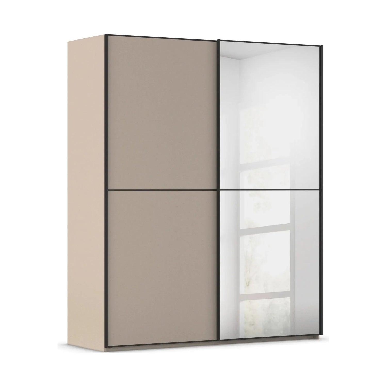 Champagne Sliding Door Wardrobes