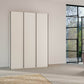 Symphony 151cm Decor 3 Door Hinged Wardrobe - Styled in a Bedroom