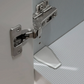 Templin 2000 Glass 6 Door 6 Drawer Wardrobe - W250cm - Internal Parts With Closeup View