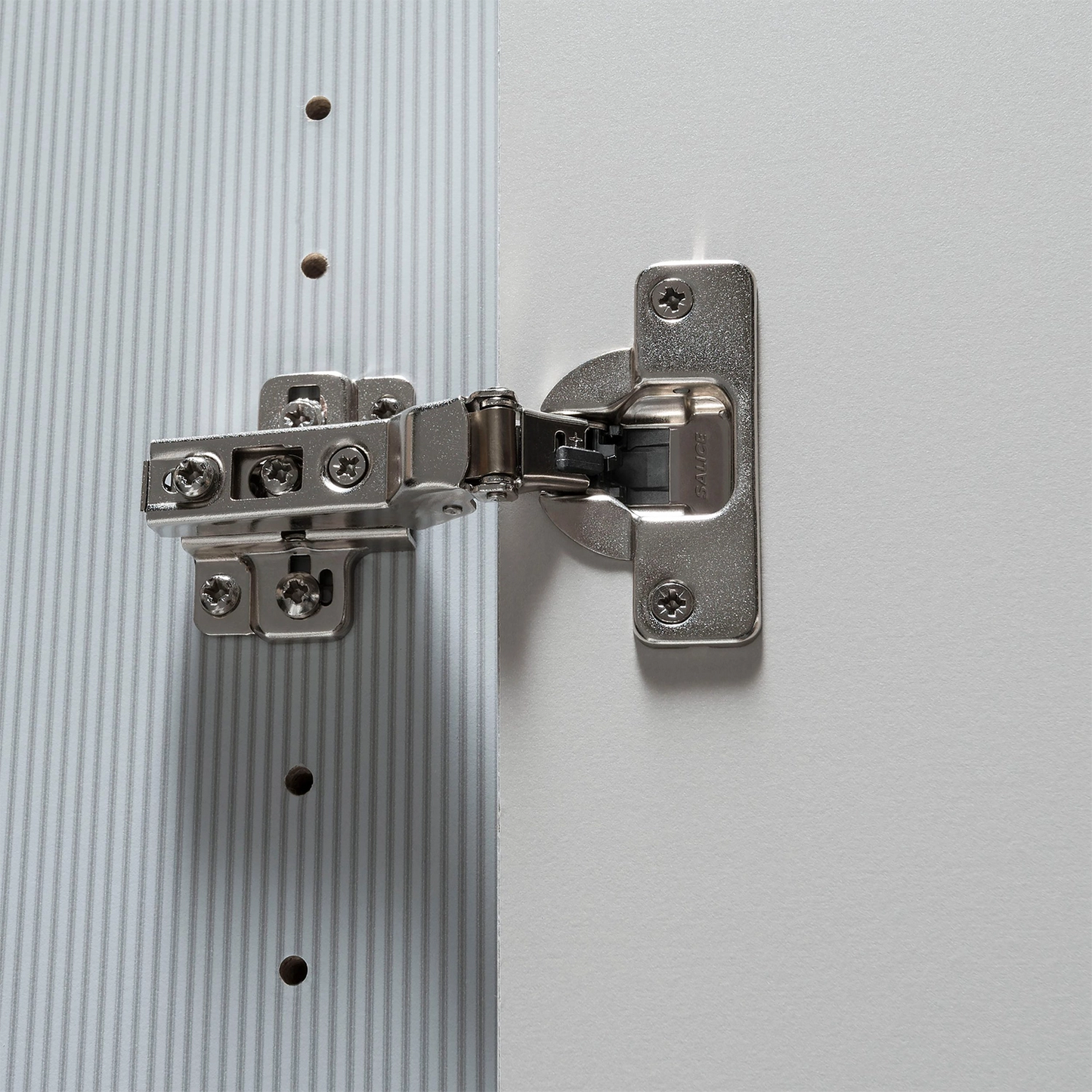 Hinged Wardrobe Internal Part Closeup View