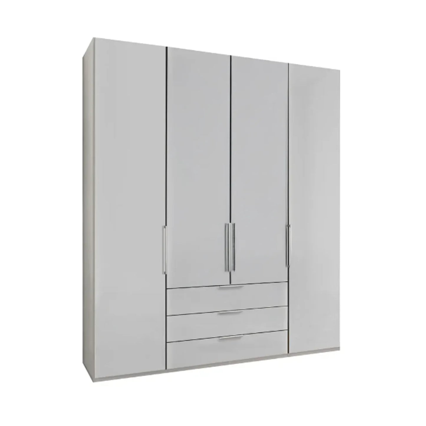 Templin 1000 4 Door 3 Drawers 200cm Hinged Wardrobe