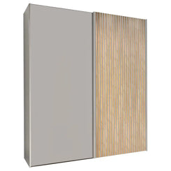 Tulsa Champagne 2 Door Sliding Wardrobe 