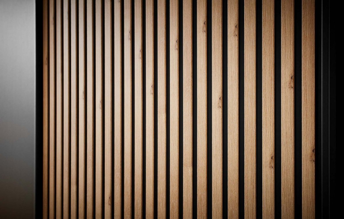 Tulsa White Glass Graphite Carcase Sliding Wardrobe