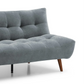 Venus Denim Fabric Sofa Bed - Pendle Village Furniture