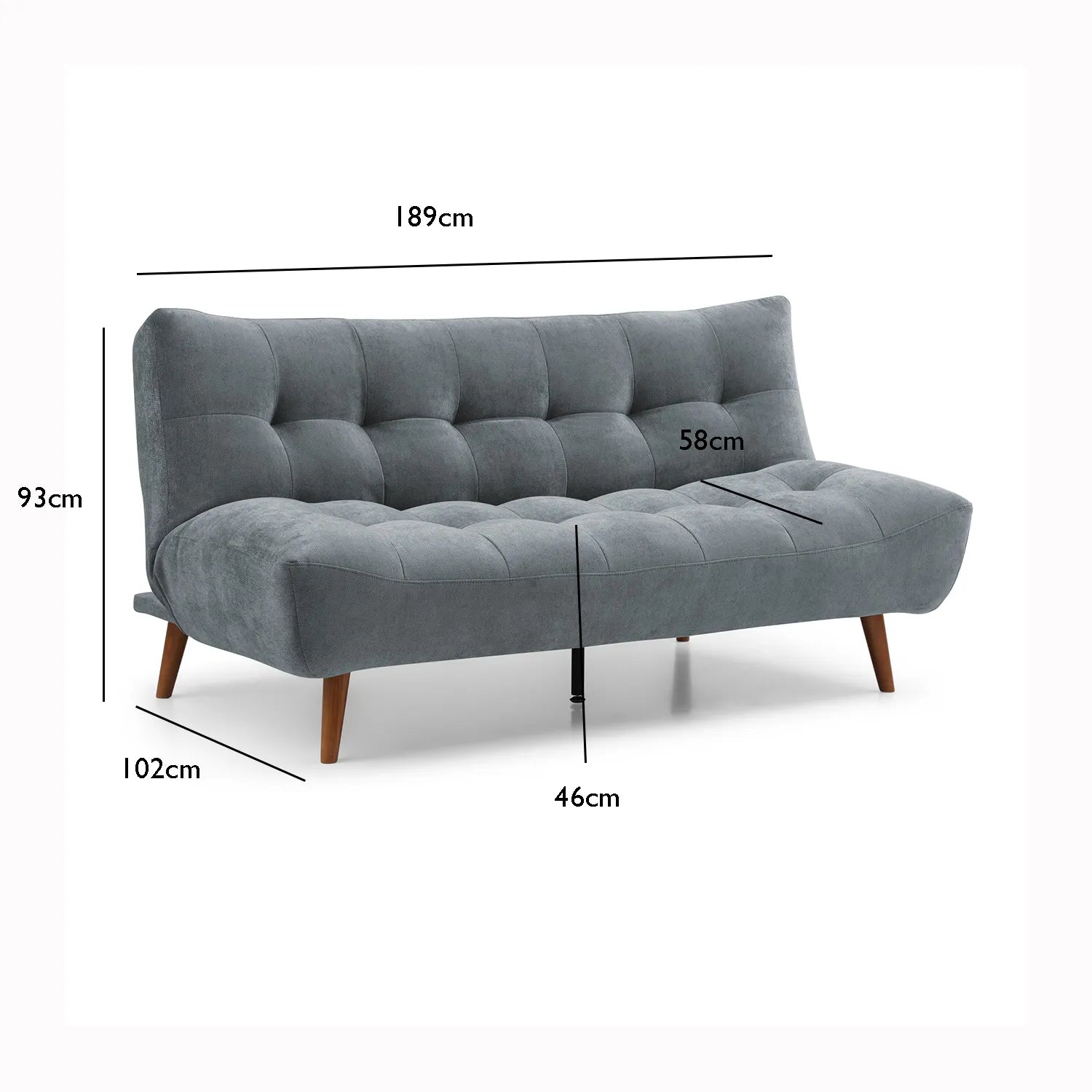 Venus Terracotta Chenille Sofa Bed - Pendle Village Furniture