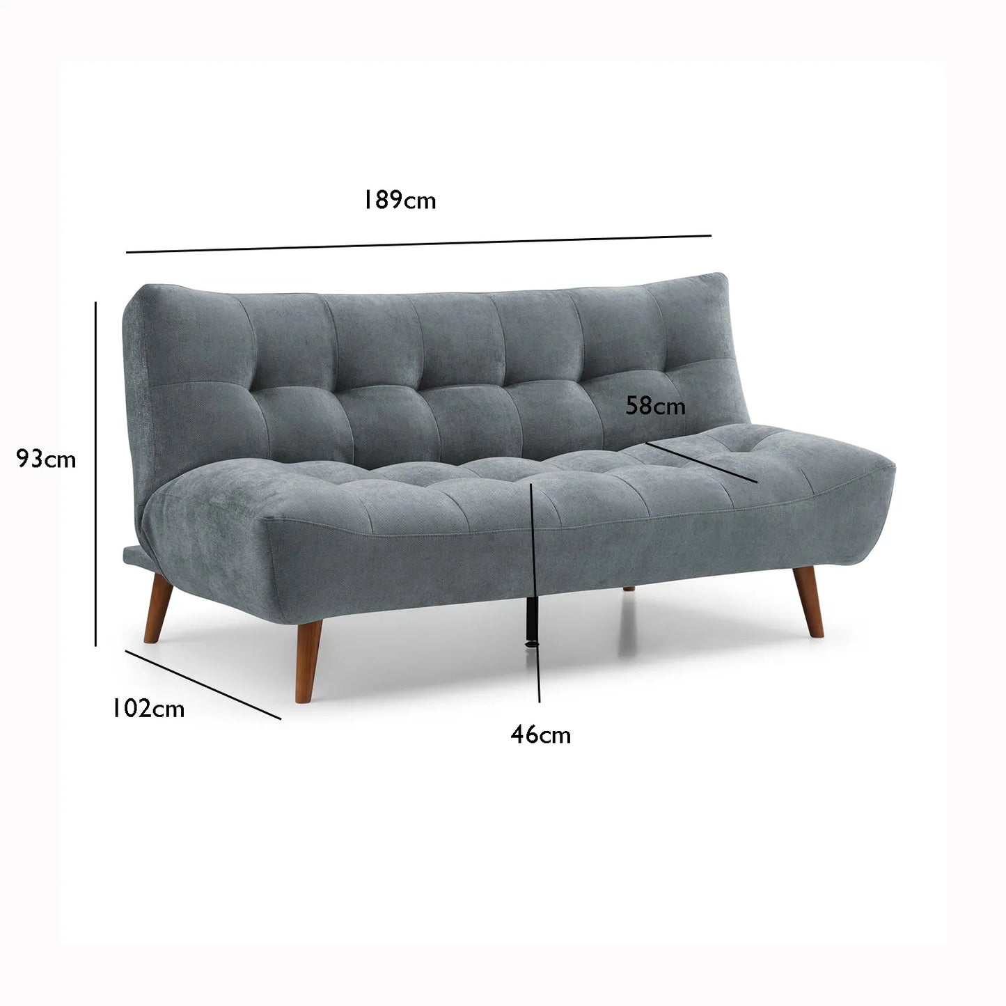Venus Terracotta Chenille Sofa Bed - Pendle Village Furniture
