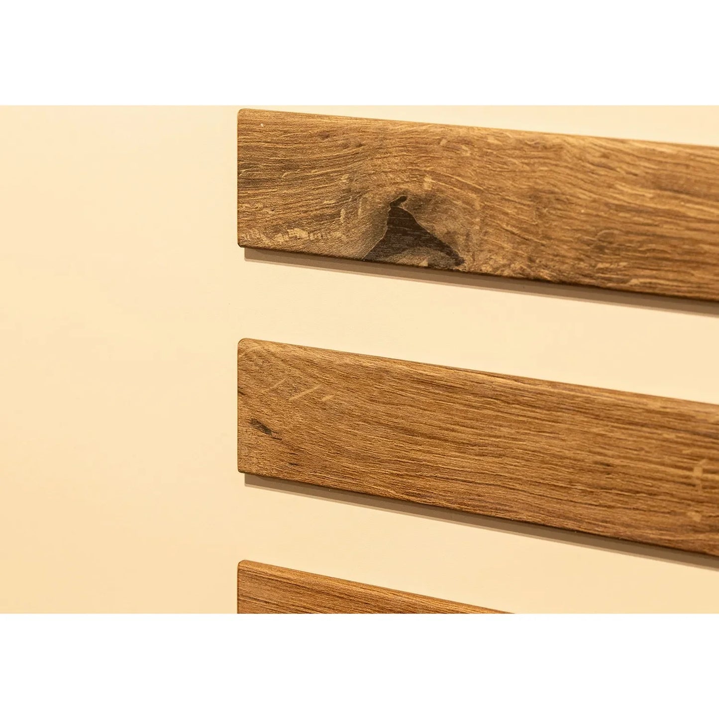 Vestro Champagne Decor Sliding Door Wardrobe - Closeup view