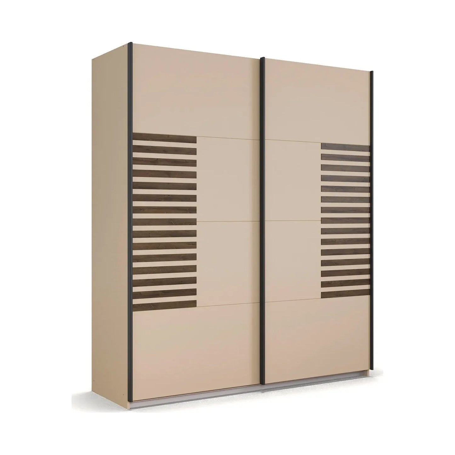 Vestro Champagne Sliding Door Wardrobe - W181cm