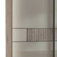 Vilmar Pebble Grey Glass 3 Door Sliding Wardrobe 