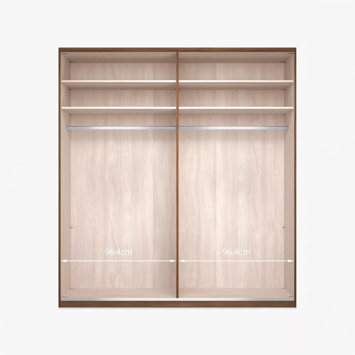Marlo 4 Door Hinged Wardrobe 200cm