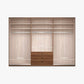 Wiemann Marlo 6 Door Wardrobe 300cm with 3 Drawers and cornice - Interior