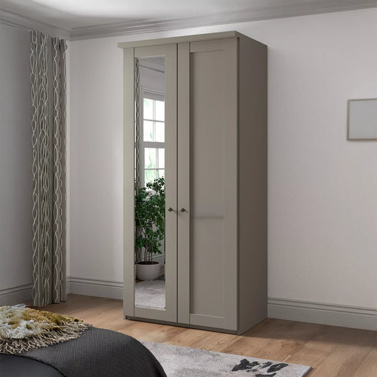 Marlo 2 Door Hinged Wardrobe 100cm