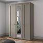 Marlo 3 Door Hinged Wardrobe 150cm