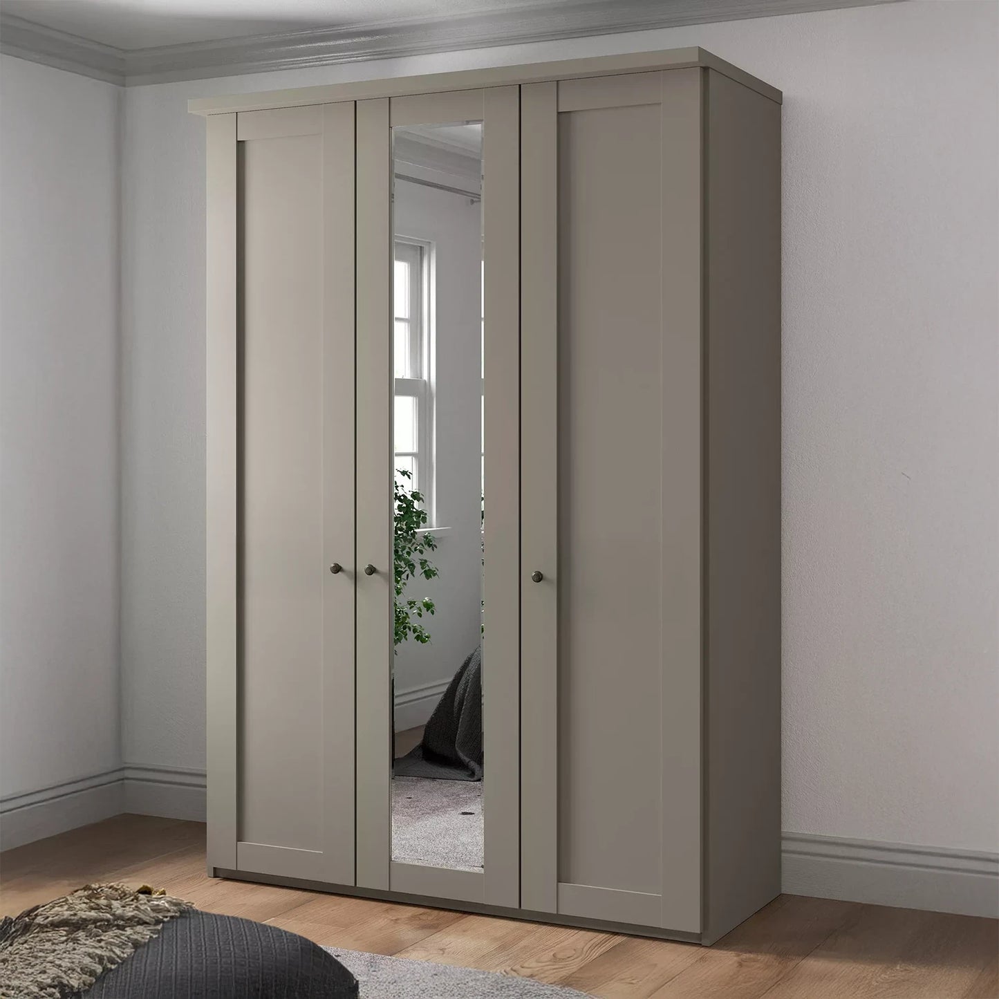 Marlo 3 Door Hinged Wardrobe 150cm