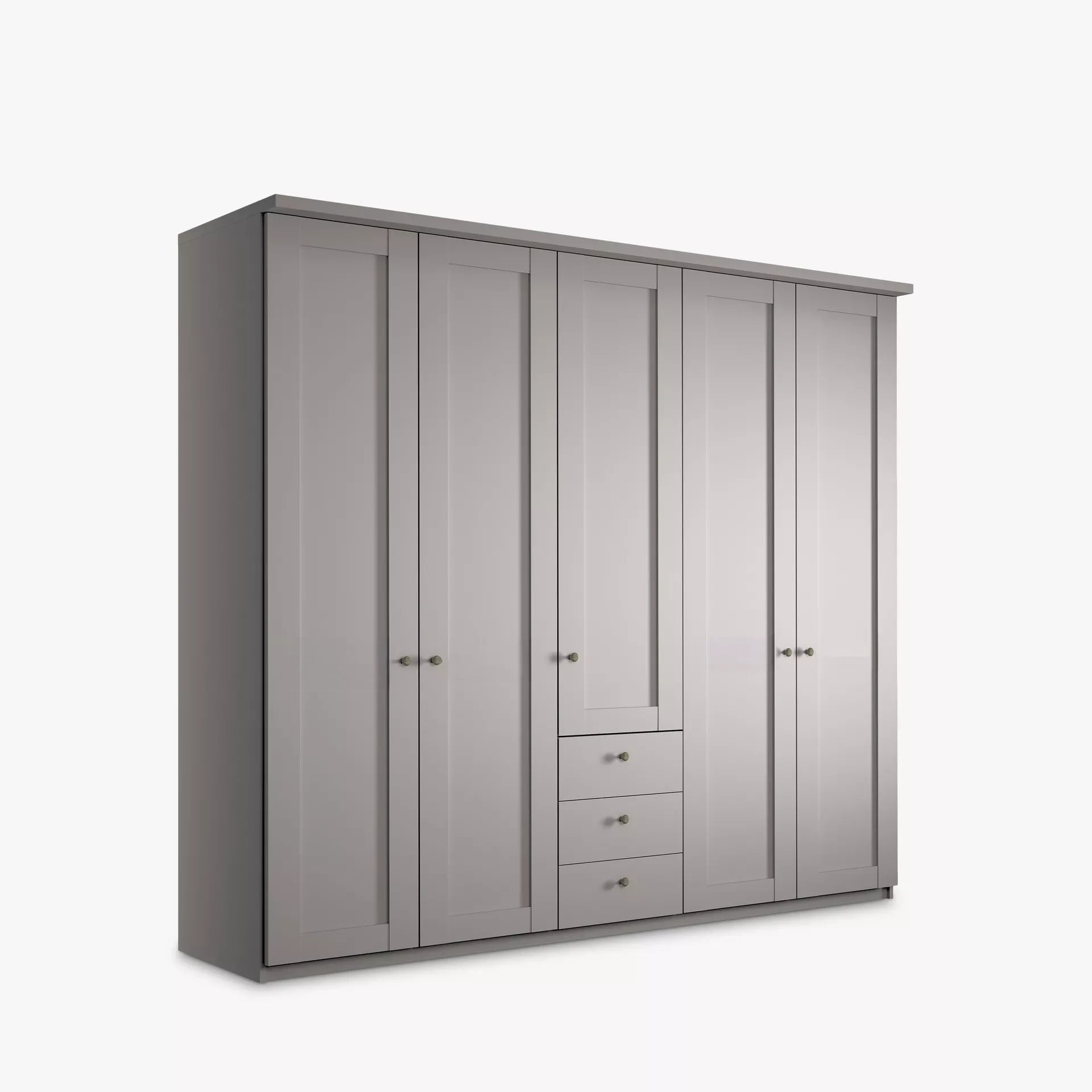 Wiemann Marlo 5 Door Wardrobe with 3 Drawers width 250cm