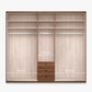 Wiemann Marlo 5 Door Wardrobe with 3 Drawers width 250cm - Interior