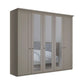 Marlo 5 Door Hinged Wardrobe 250cm