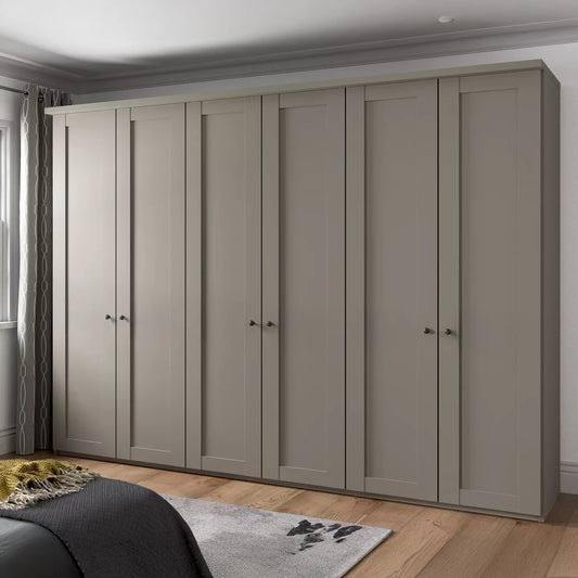 Marlo 6 Door Hinged Wardrobe 300cm