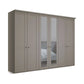 Marlo 6 Door Hinged Wardrobe 300cm