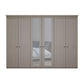 Marlo 6 Door Hinged Wardrobe 300cm