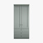 Wiemann Marlo 2 Door 3 Drawer Wardrobe in Sage Green Colour