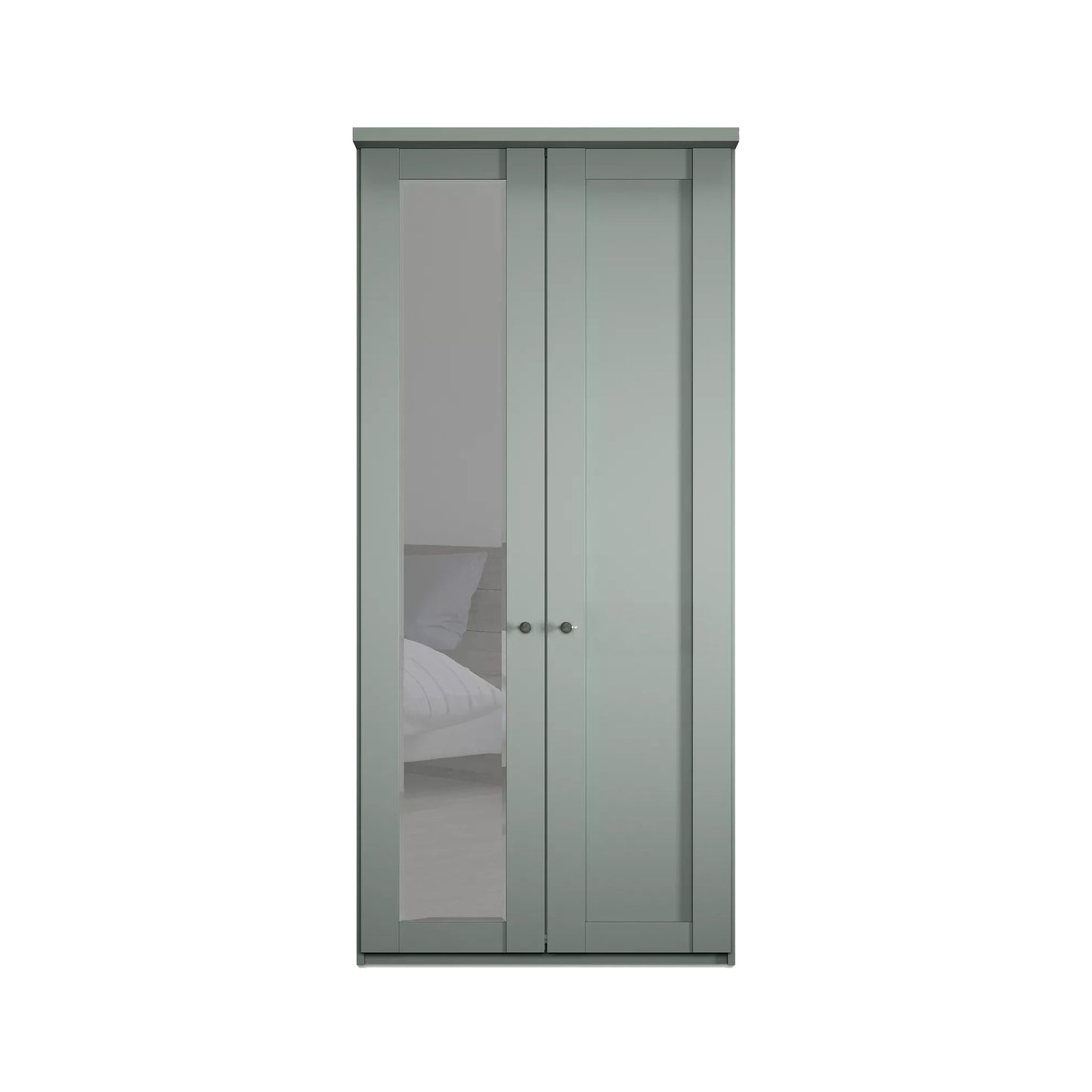 Marlo 2 Door Hinged Wardrobe 100cm