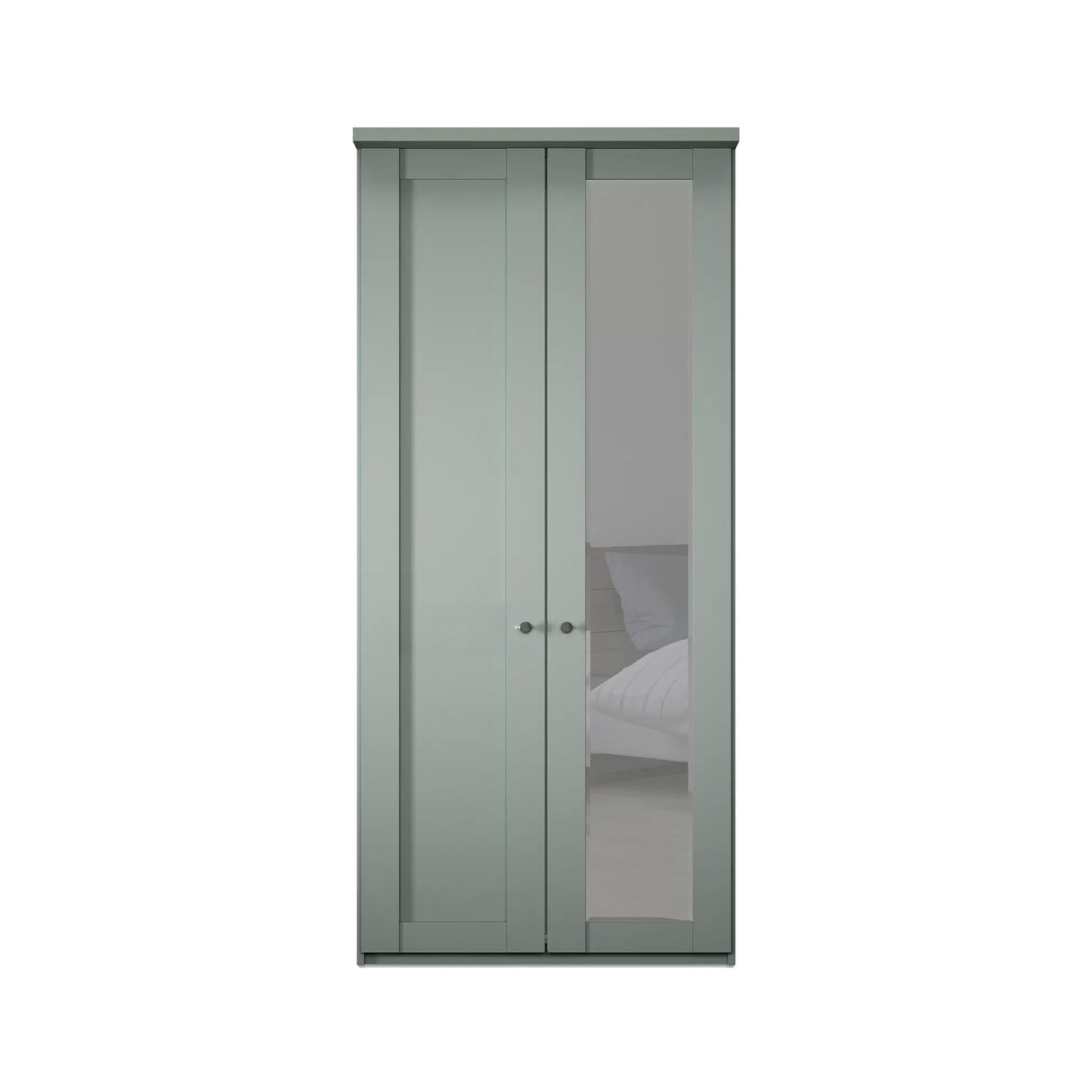 Marlo 2 Door Hinged Wardrobe 100cm