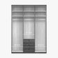 Wiemann Marlo 3 Door Wardrobe with 3 Drawers - W150cm