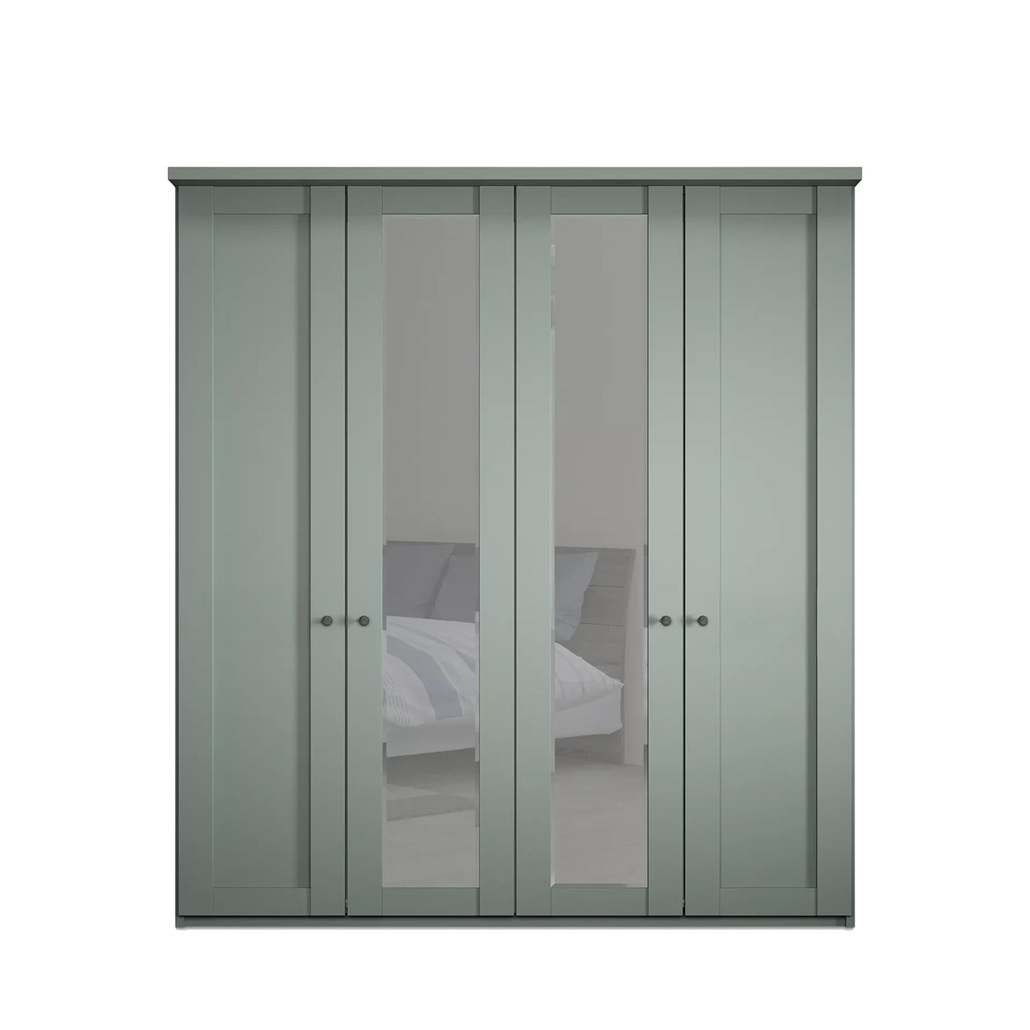 Marlo 4 Door Hinged Wardrobe 200cm