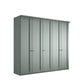 Marlo 5 Door Hinged Wardrobe 250cm